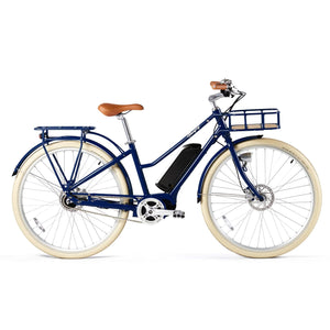 Bluejay Premier Edition Electric eBike-Electric Bicycle-Bluejay-Navy Blue Sm/Med-Voltaire Cycles of Highlands Ranch Colorado