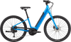 Cannondale Adventure Neo 4 Electric Bike-Electric Bicycle-Cannondale-Blue Small-Voltaire Cycles of Highlands Ranch Colorado