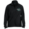 Electric Wheels Men's Warmup Jacket-Jackets-CustomCat-Black-X-Small-Voltaire Cycles of Highlands Ranch Colorado