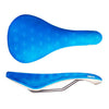 Fabric Cell Radius Elite Saddle-Fabric-Blue w/White-Voltaire Cycles of Highlands Ranch Colorado