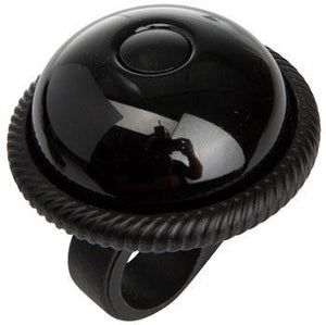 Incredibell Saturn Bell: Black-Bicycle Bells-Incredibell-Voltaire Cycles of Highlands Ranch Colorado