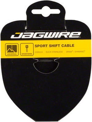 Jagwire Sport Derailleur Cable Slick Stainless 1.1x3100mm SRAM/Shimano/Campagnolo-Bicycle Derailleur Components-Jagwire-Voltaire Cycles of Highlands Ranch Colorado