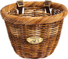 Nantucket Cisco Front Basket, Oval Shape Honey B/004/A-Bicycle Baskets-Nantucket Bike Basket Co-Voltaire Cycles of Highlands Ranch Colorado