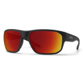 Smith Arvo-Sunglasses-Smith Optics-Matte Black + ChromaPop Polarized Red Mirror Lens-Voltaire Cycles of Highlands Ranch Colorado