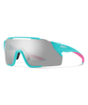Smith Attack MAG MTB Sunglasses-Smith Optics-Matte Iceberg || ChromaPop Platinum Mirror-Voltaire Cycles of Highlands Ranch Colorado