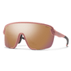 Smith Bobcat-Sunglasses-Smith Optics-B4BC Chalk Rose + ChromaPop Rose Gold Mirror Lens-Voltaire Cycles of Highlands Ranch Colorado