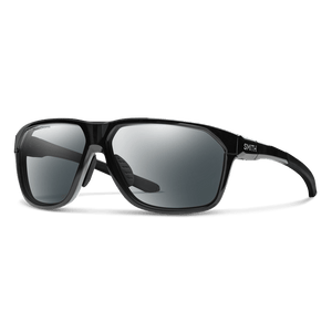 Smith Leadout PivLock-Sunglasses-Smith Optics-Black + Photochromic Clear to Gray Lens-Voltaire Cycles of Highlands Ranch Colorado
