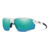 Smith Resolve-Sunglasses-Smith Optics-White + ChromaPop Opal Mirror Lens-Voltaire Cycles of Highlands Ranch Colorado