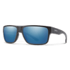 Smith Soundtrack-Sunglasses-Smith Optics-Matte Black + ChromaPop Polarized Blue Mirror Lens-Voltaire Cycles of Highlands Ranch Colorado