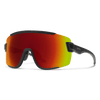 Smith Wildcat-Sunglasses-Smith Optics-Matte Black + ChromaPop Red Mirror Lens-Voltaire Cycles of Highlands Ranch Colorado