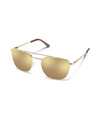 Suncloud Fairlane Sunglasses-Sunglasses-Suncloud-Gold || Polarized Sienna Mirror-Voltaire Cycles of Highlands Ranch Colorado