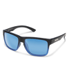 Suncloud Rambler Sunglasses-Sunglasses-Suncloud-Black Blue || Polarized Blue Mirror-Voltaire Cycles of Highlands Ranch Colorado